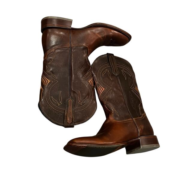 Cody James Blue Collection Western Performance Boots Broad Square Toe 11D NWOB main image 6